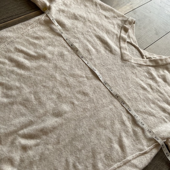 LOFT Lounge Double V Cozy Cloud Sweater - Picture 7 of 9